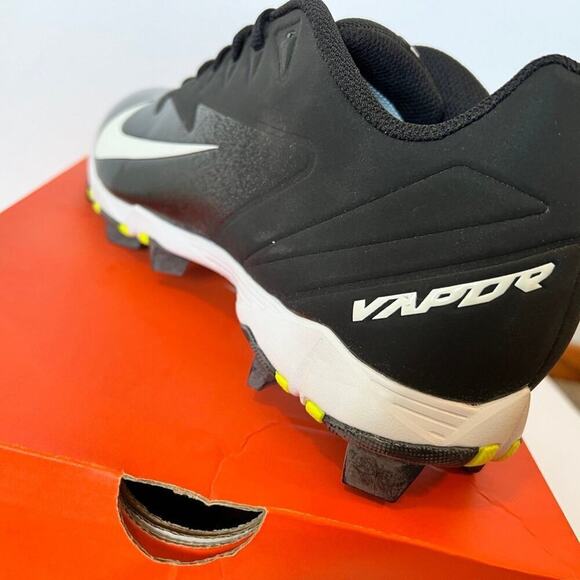 Nike Vapor Ultrafly Keystone black cleats, men\'s size 12, NIB main image 6